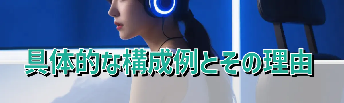 具体的な構成例とその理由
