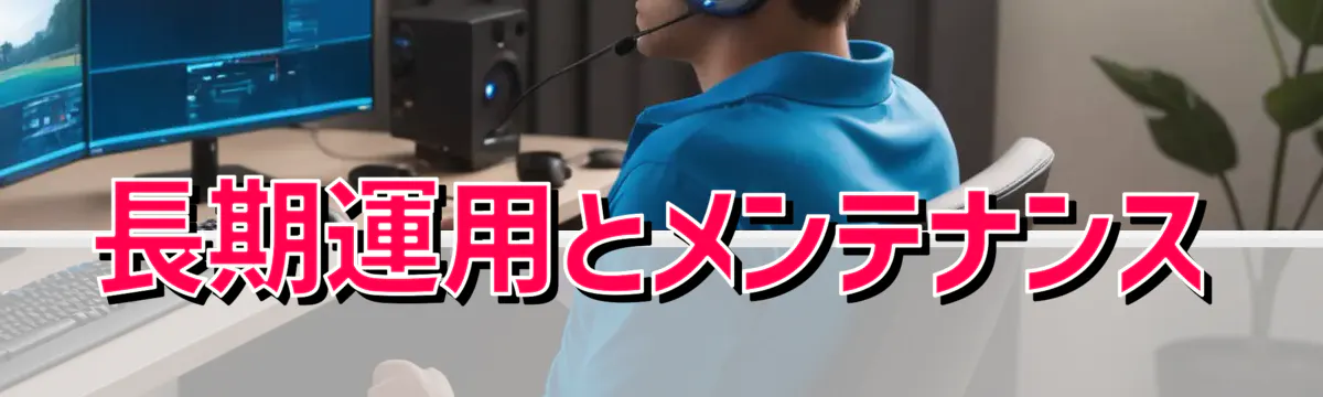 長期運用とメンテナンス