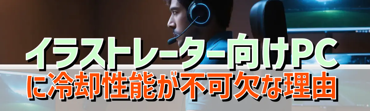 イラストレーター向けPCに冷却性能が不可欠な理由