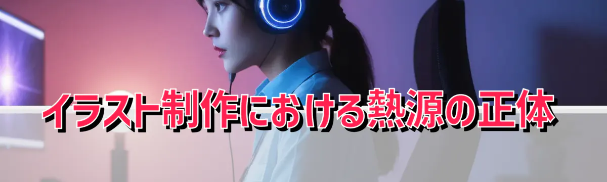 イラスト制作における熱源の正体