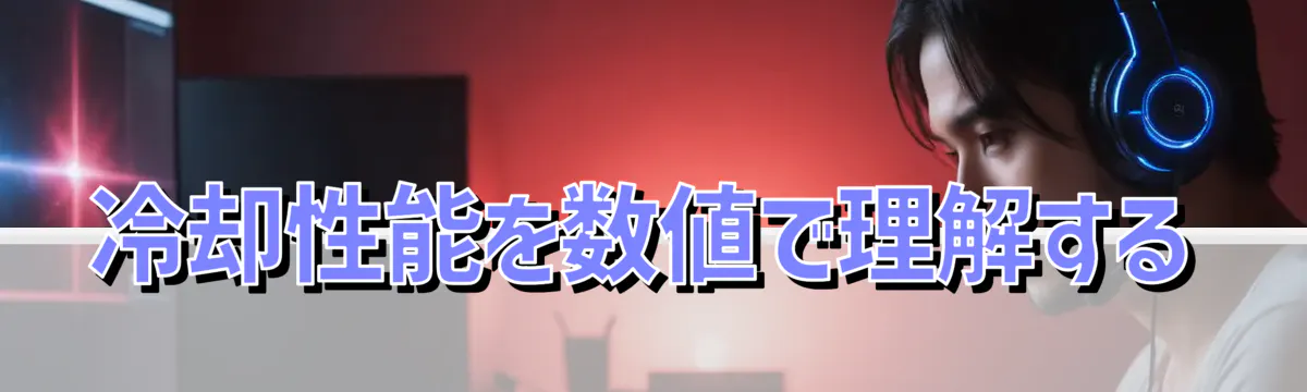 冷却性能を数値で理解する