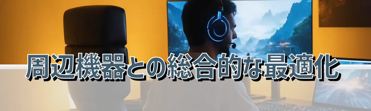 周辺機器との総合的な最適化