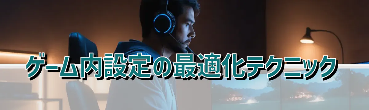 ゲーム内設定の最適化テクニック