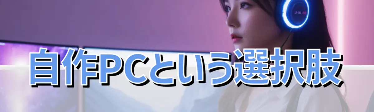 自作PCという選択肢