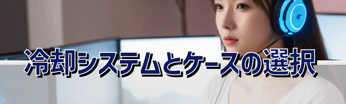冷却システムとケースの選択