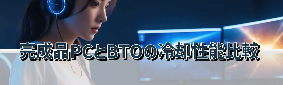 完成品PCとBTOの冷却性能比較