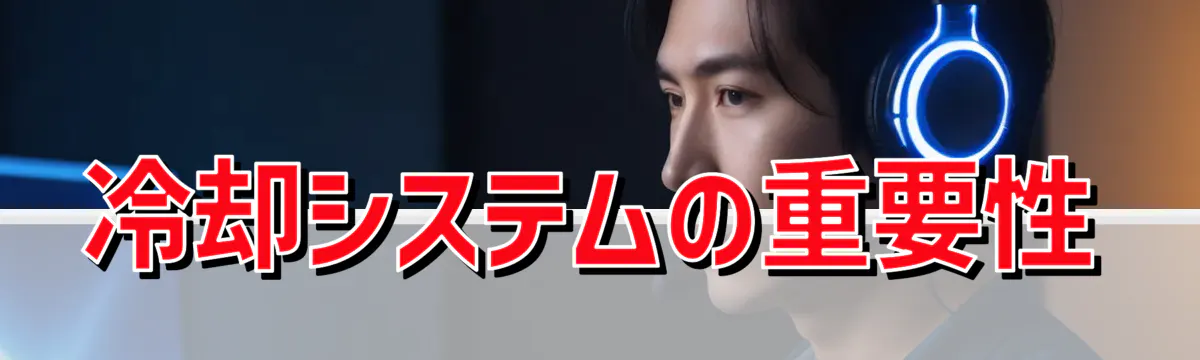 冷却システムの重要性