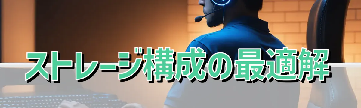 ストレージ構成の最適解