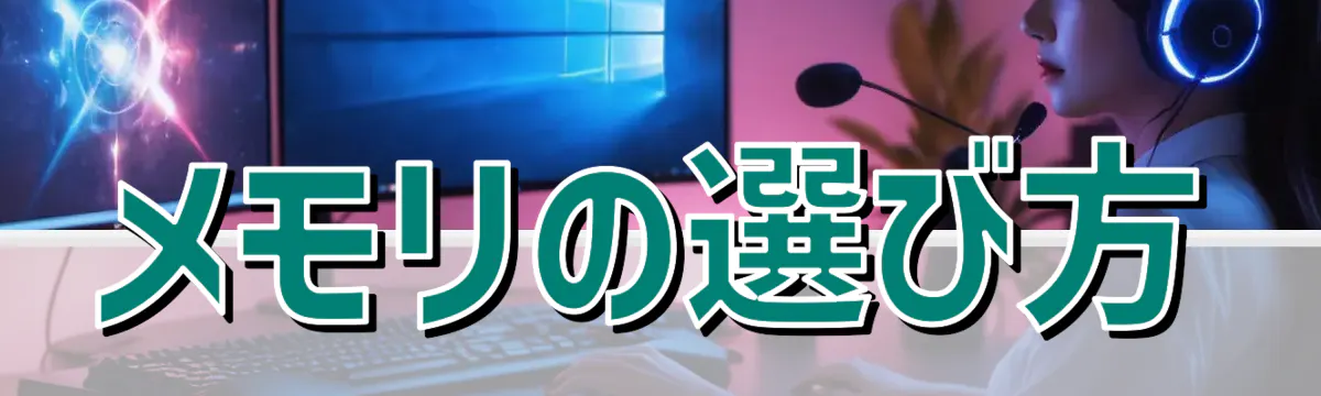 メモリの選び方