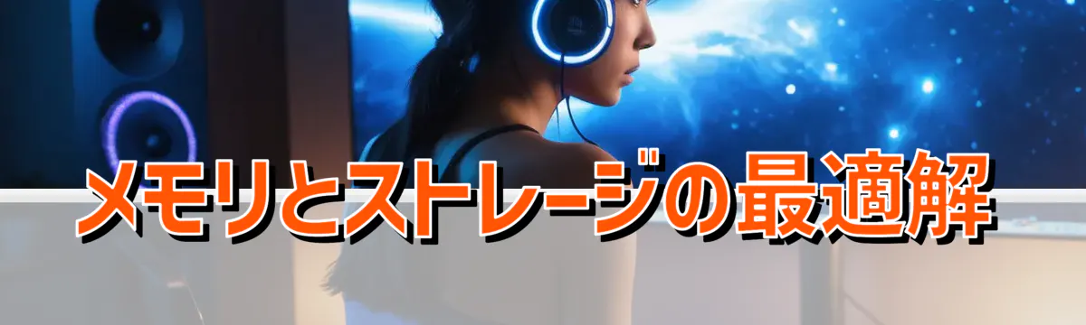 メモリとストレージの最適解