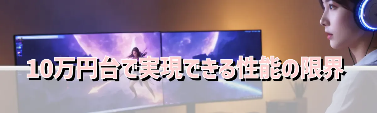 10万円台で実現できる性能の限界