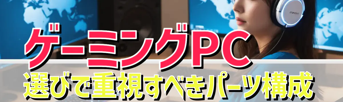 ゲーミングPC選びで重視すべきパーツ構成