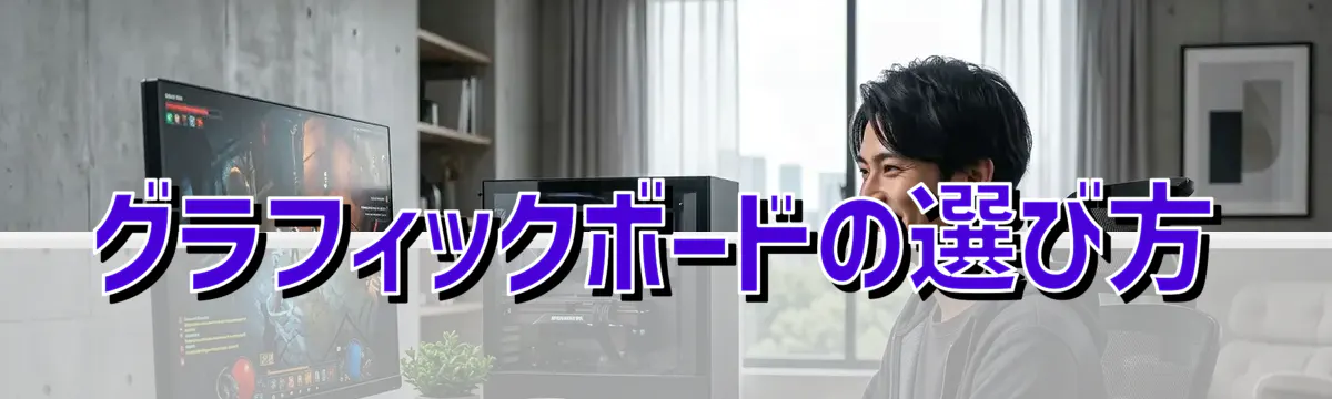 グラフィックボードの選び方