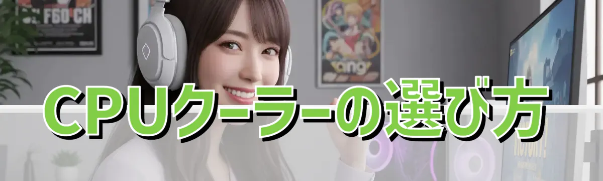 CPUクーラーの選び方