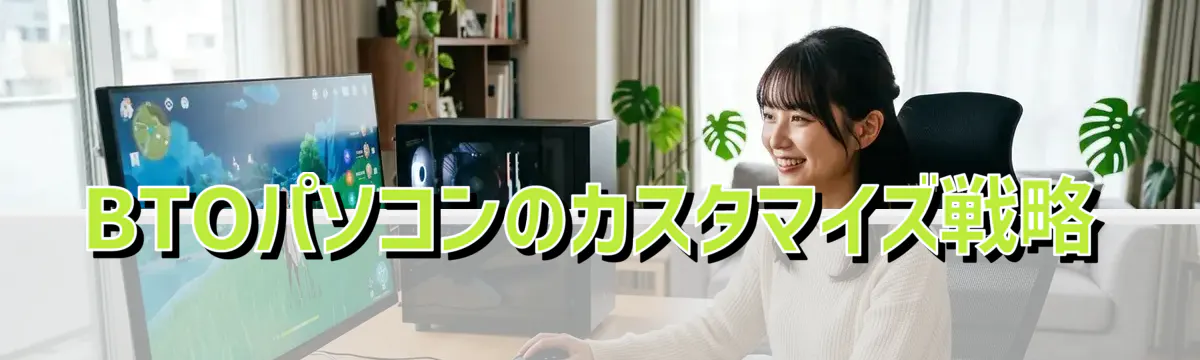 BTOパソコンのカスタマイズ戦略