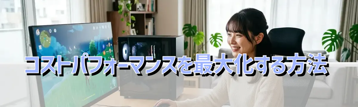 コストパフォーマンスを最大化する方法