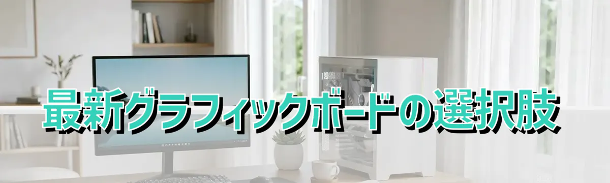 最新グラフィックボードの選択肢