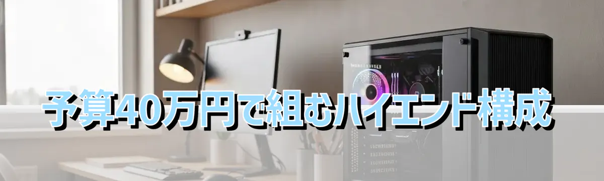予算40万円で組むハイエンド構成