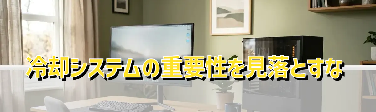 冷却システムの重要性を見落とすな