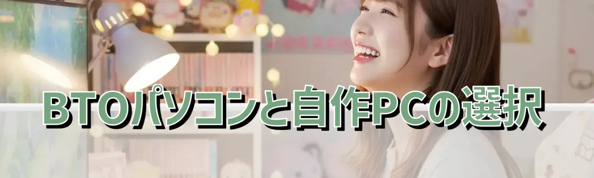 BTOパソコンと自作PCの選択