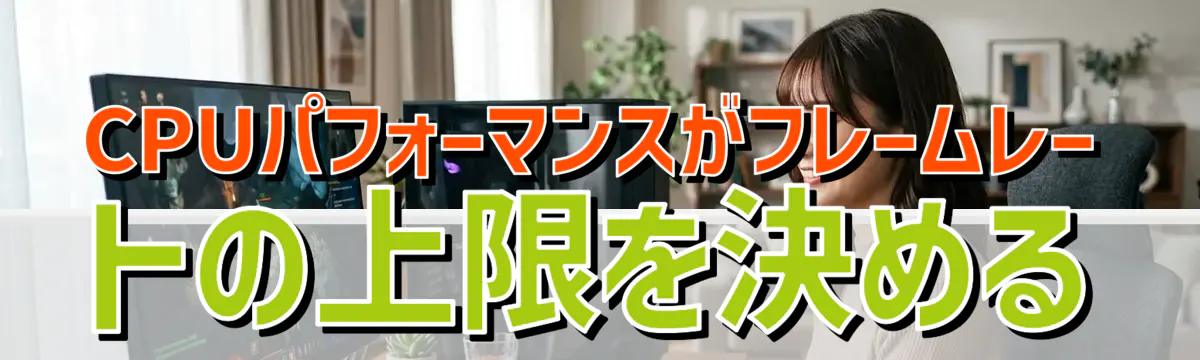 CPUパフォーマンスがフレームレートの上限を決める
