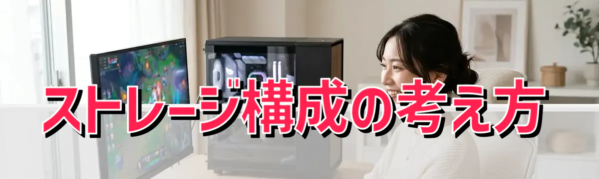 ストレージ構成の考え方