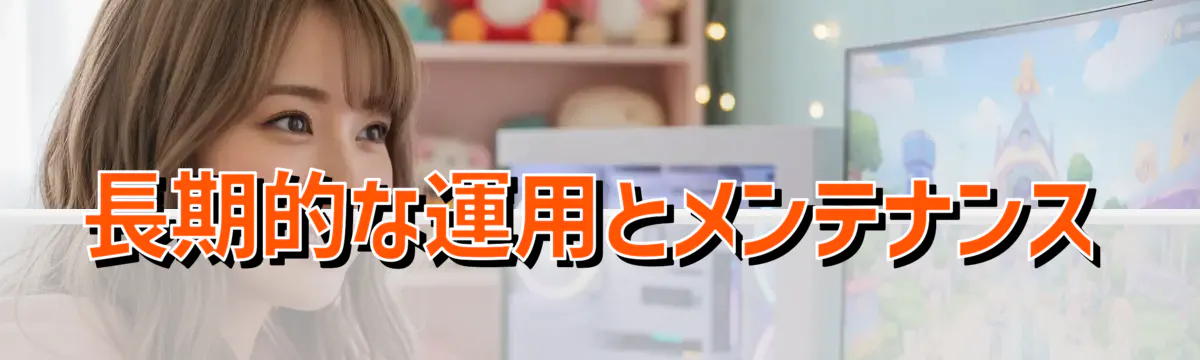 長期的な運用とメンテナンス