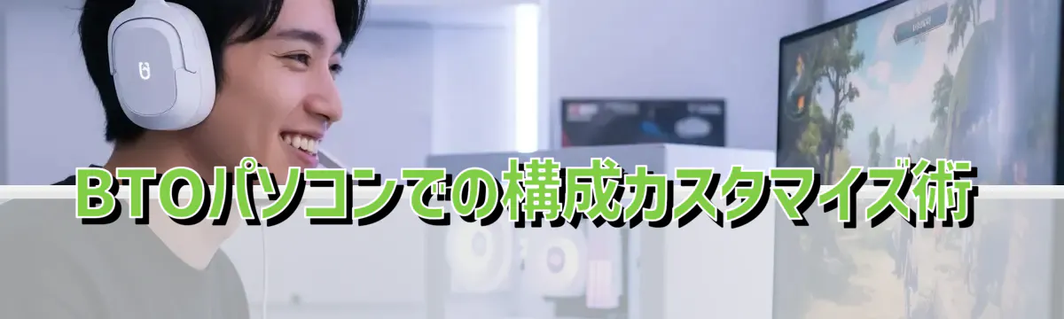 BTOパソコンでの構成カスタマイズ術