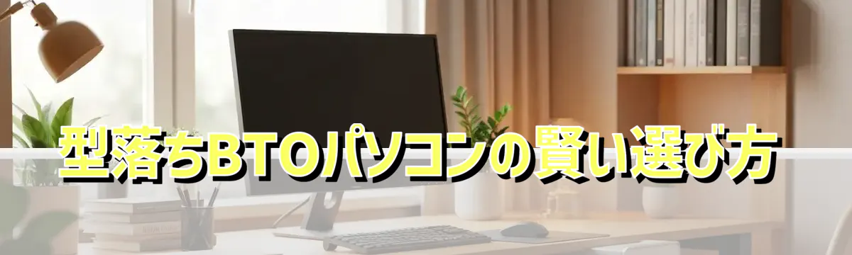 型落ちBTOパソコンの賢い選び方
